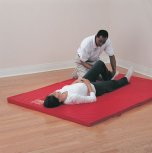 Folding exercise mat